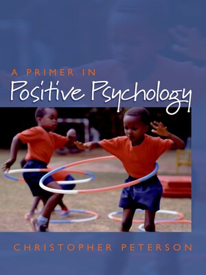 cover image of A Primer in Positive Psychology